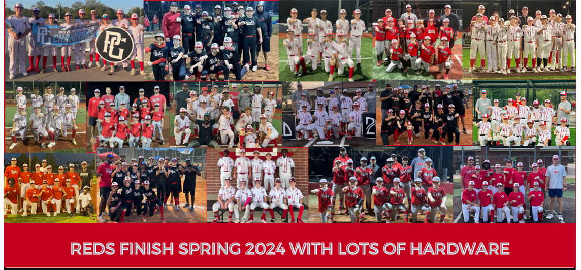 Proud of our Spring 2024 Reds Success